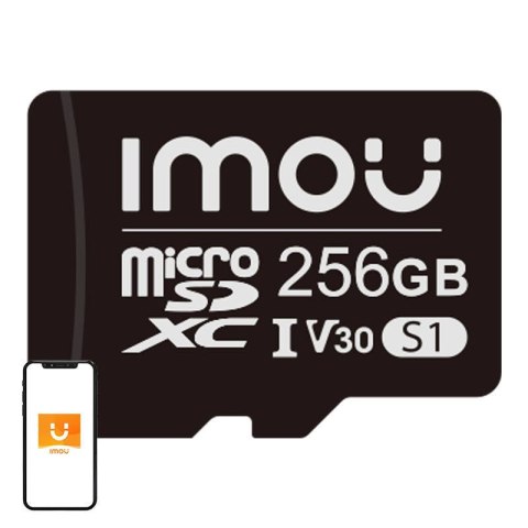 Karta pamięci IMOU 256GB microSD (UHS-I, SDHC, 10/U3/V30, 95/38)