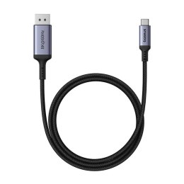 Adapter Baseus USB-C do DisplayPort 1,5m (czarny)