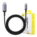 Adapter Baseus USB-C do DisplayPort 2m (czarny)