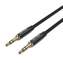 Kabel audio 3,5mm mini jack Vention BAWBG 1,5m Czarny