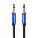 Kabel audio 3.5mm mini jack Vention BAWLF 1m niebieski