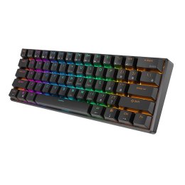 Klawiatura mechaniczna Royal Kludge RK61 RGB, brown switch (czarna)