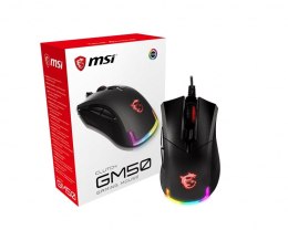 MSI Mysz przewodowa Clutch GM50