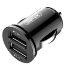 Unitek ZASILACZ SAMOCHODOWY 2x USB 2,4A,24W; Y-P540