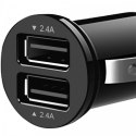 Unitek ZASILACZ SAMOCHODOWY 2x USB 2,4A,24W; Y-P540