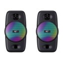 Głośniki komputerowe 2.0 Havit SK213 Bluetooth RGB