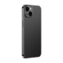 Etui Baseus Frosted Glass Case do iPhone 13 Pro (czarne) + szkło hartowane