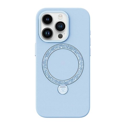 Etui Joyroom PN-15L2 Dancing Circle do iPhone 15 Pro (niebieskie)