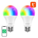 Inteligentna żarówka RGB WiFi LED 2 sztuki Gosund WB4-2 E27 (dwupak) Tuya