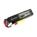 Akumulator Gens Ace Lipo 800MAH 11.1V 25C 3S1P Airsoft Gun Lipo z konektorem mini Tamiya Plug