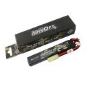 Akumulator Gens ace 25C 1000mAh 2S1P 7.4V Airsoft Gun Lipo z konektorem mini Tamiya Plug