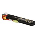 Akumulator Gens ace 25C 1500mAh 3S1P 11.1V Nunchuck 2X Airsoft Gun Lipo z konektorem mini Tamiya Plug