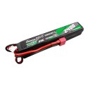 Akumulator Gens ace 25C 2400mAh 2S2P 7.4V Saddle Airsoft Gun Lipo z konektorem Mini Deans(T) Plug