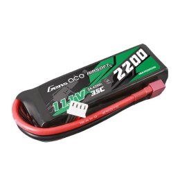 Akumulator Gens ace 35C 2200mAh 3S1P 11.1V Airsoft Gun Lipo z konektorem T Plug