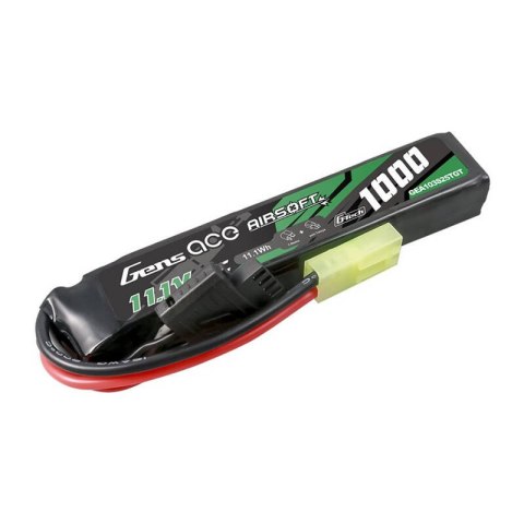 Akumulator Gens ace G-Tech 25C 1000mAh 3S1P 11.1V Airsoft Gun Lipo z konektorem Tamiya