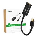 Adapter / kabel Mini DisplayPort do HDMI Ugreen MD112, 1080p, 20cm (czarny)