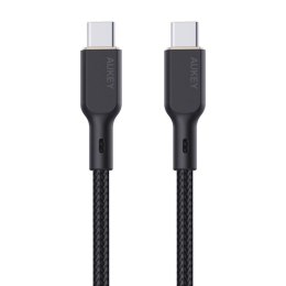 Kabel USB-C do USB-C Aukey CB-KCC102, 100W, 1.8m (czarny)