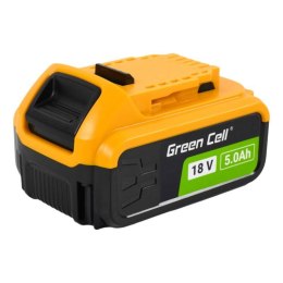 Bateria do elektronarzędzi Green Cell PTDW18V5, DeWalt XR 18V 5Ah DCB184