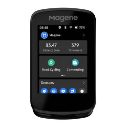 Komputer rowerowy Magene C606, ekran dotykoway, GPS, aplikacja