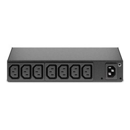 APC by Schneider Electric Listwa zasilająca PDU APC AP6015A do montażu w szafie, podstawowa, 0U/1U, 120-240 V/15 A, 220-240 V/10 A, (8) C13