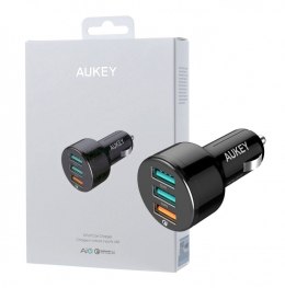 AUKEY CC-T11 ładowarka samochodowa 3xUSB Quick Charge 3.0 | 7.8A | 42W