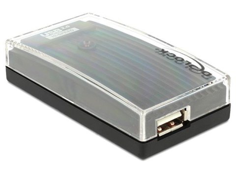 Delock Zewnętrzny Hub USB 4-Porty+Zasilacz