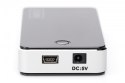 Digitus HUB/Koncentrator 7-portowy USB 2.0 HighSpeed, aktywny, czarno-srebrny