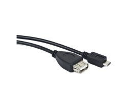 LANBERG Kabel USB Micro(M)-USB(A) (F)2.0 0.15m OEM-0006