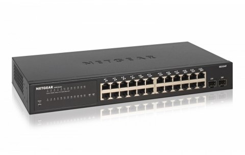 Netgear Przełącznik zarządzalny SMART S350 - GS324TP Pro 24xGE PoE 2xSFP