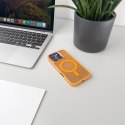 Etui Magnetic Collection MagSafe na iPhone 16 - pomarańczowe