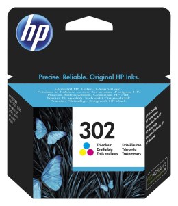 HP 302 TRI-COLOR ORIGINAL INK/EN/PL/HU/CZ/SL CARTRIDGE