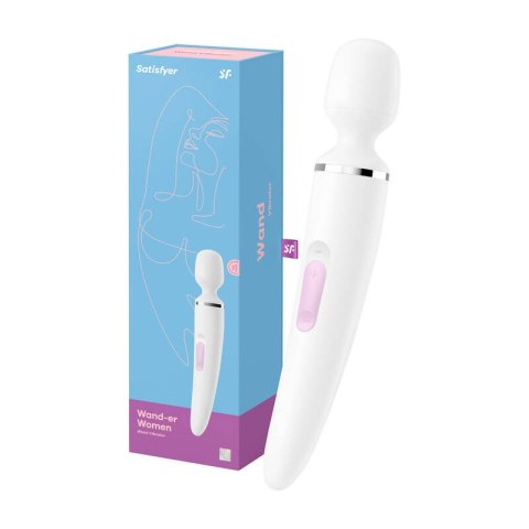 Masażer Satisfyer Wand-er Woman biały