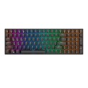 Bezprzewodowa klawiatura mechaniczna Royal Kludge RK100 RGB, Brown switch (czarna)