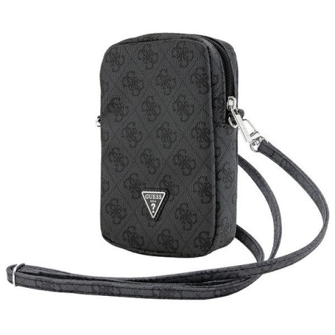 Torebka Guess Zip 4G Triangle - czarna