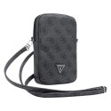 Torebka Guess Zip 4G Triangle - czarna