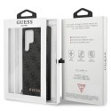 Etui Guess 4G Charms Collection na Samsung Galaxy S23 Ultra - szare