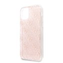 Guess GUHCN58PCU4GLPI iPhone 11 Pro różowy/pink hard case 4G Glitter