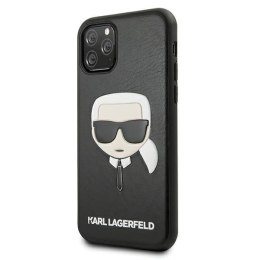 Karl Lagerfeld KLHCN65KHBK iPhone 11 Pro Max czarny/black hardcase Ikonik Karl`s Head