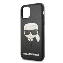 Karl Lagerfeld KLHCN65KHBK iPhone 11 Pro Max czarny/black hardcase Ikonik Karl`s Head