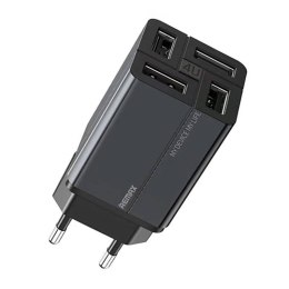 Ładowarka sieciowa Remax, RP-U43, 4x USB, 3.4A (czarna)