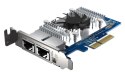 Qnap QXG-10G2T-X710, 2x 10GbE RJ-45, Intel X710, PCIe Gen3 x4