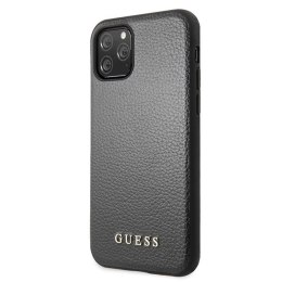 Etui Guess Iridescent na iPhone 11 Pro - czarne