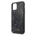 Guess GUHCN58HYMABK iPhone 11 Pro czarny /black Marble