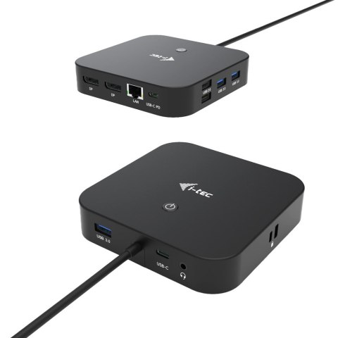 I-TEC USB-C 2XDP DOCK W/ PD100W/I-TEC USB-C DUAL DISPLAY DOCK