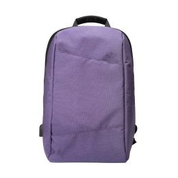 Puro ''BYDAY'' polyester backpack Universal Melange violet