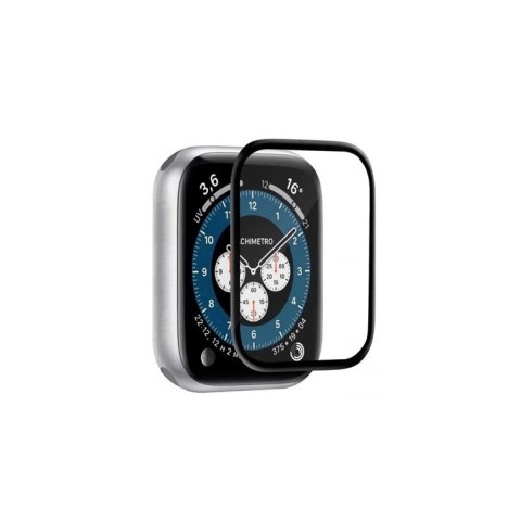 Puro Full Edge Tempered Glass for Apple Watch 4-5-6-SE 20/22 40mm, black