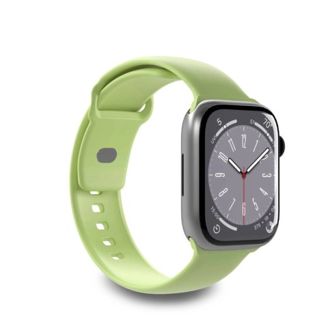 Puro "ICON" Silicone watchband for Apple Watch 42-44-45-49mm, light green