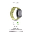 Puro "ICON" Silicone watchband for Apple Watch 42-44-45-49mm, light green