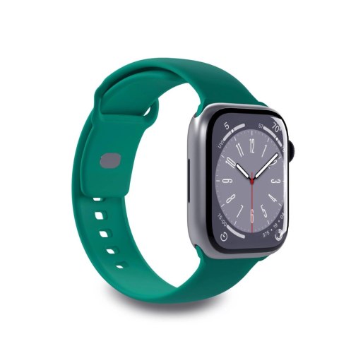 Puro "ICON" Silicone watchband for Apple Watch 42-44-45-49mm, verde scuro