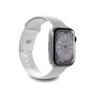 Puro "ICON" Silicone watchband for Apple Watch 42-44-45-49mm, white